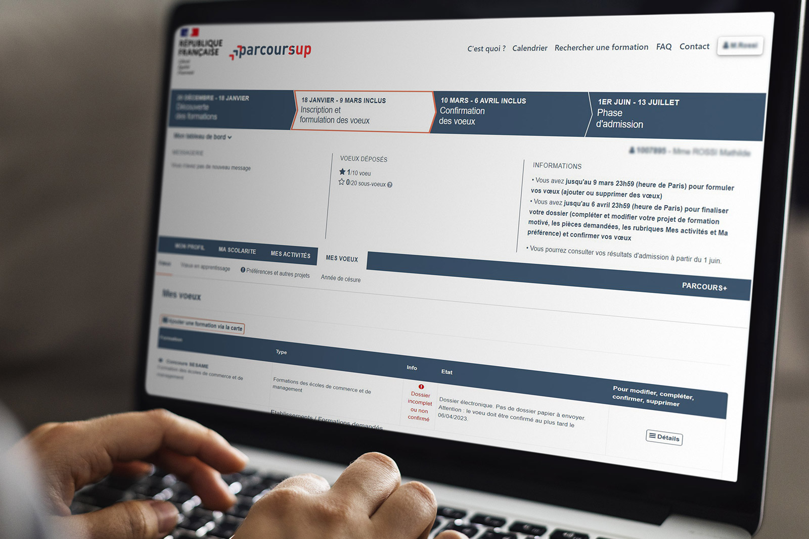 La rubrique "Parcoursup et vous" est en ligne sur prepaSESAME