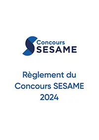 Règlement du Concours SESAME 2024